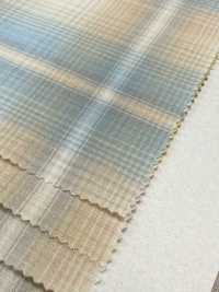 35527 لاون من قطن/كتان/راميه عضوي مصبوغ بالخيوط بتدرج باهت[Textile / Fabric] SUNWELL صور إضافية