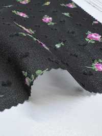KKP2755-D118 جورجيت سنو كت[Textile / Fabric] Uni Textile (Komon Kobo) صور إضافية