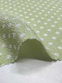 KKP3338-D2 Nikoshi Chirimen® منقط[نسيج / قماش] Uni Textile (Komon Kobo) صور إضافية