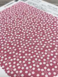 KKP3338-D-KOUME نينوكوشي تشيريمن® نقش أزهار البرقوق الصغيرة[نسيج / قماش] Uni Textile (Komon Kobo) صور إضافية