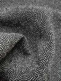 KKP3338-D-UZUMAKI Ninokoshi Chirimen® Swirl[نسيج / قماش] Uni Textile (Komon Kobo) صور إضافية