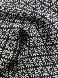 KKP3338-D-KIKUBISHI Ninokoshi Chirimen® Kikubishi[نسيج / قماش] Uni Textile (Komon Kobo) صور إضافية