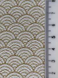KKP3338-D-SEIKAIHA نيغوشي تشيريمين® سيغاياها[نسيج / قماش] Uni Textile (Komon Kobo) صور إضافية