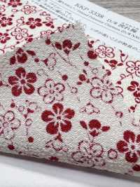 KKP3338-D-NAGAREUME Ninokoshi Chirimen® برقوق منساب[Textile / Fabric] Uni Textile (Komon Kobo) صور إضافية