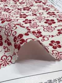 KKP3338-D-NAGAREUME Ninokoshi Chirimen® برقوق منساب[Textile / Fabric] Uni Textile (Komon Kobo) صور إضافية