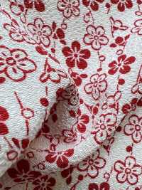 KKP3338-D-NAGAREUME Ninokoshi Chirimen® برقوق منساب[Textile / Fabric] Uni Textile (Komon Kobo) صور إضافية