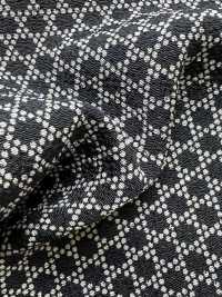 KKP3338-D-KAGOME Nigoshi Chirimen® Kagome Komon[نسيج / قماش] Uni Textile (Komon Kobo) صور إضافية