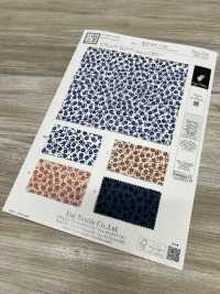 KCP616-D155 لاون قطني 60 خيطًا، طباعة بلون واحد[نسيج / قماش] Uni Textile (Komon Kobo) صور إضافية