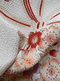 KKP2338-D-SKRMSB Nikooshi Chirimen® ساكورا موسوبي[نسيج / قماش] Uni Textile (Komon Kobo) صور إضافية