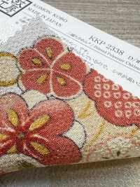 KKP2338-D-SYOCHIKU Nigoshi Chirimen® صنوبر، خيزران، وبرقوق[نسيج / قماش] Uni Textile (Komon Kobo) صور إضافية