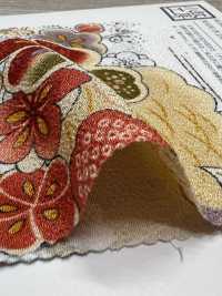 KKP2338-D-SYOCHIKU Nigoshi Chirimen® صنوبر، خيزران، وبرقوق[نسيج / قماش] Uni Textile (Komon Kobo) صور إضافية