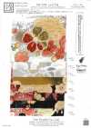 KKP2338-D-SYOCHIKU Nigoshi Chirimen® صنوبر، خيزران، وبرقوق