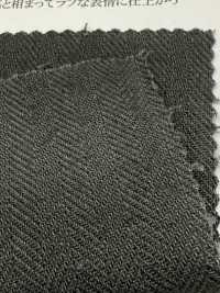 OJE253341 قطن كتان رامي بنمط عظم السمكة بتشطيب مغسول بطابع فينتج[Textile / Fabric] Oharayaseni صور إضافية