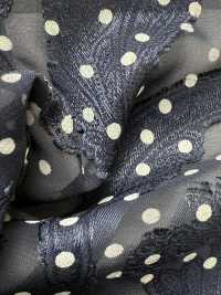 KKP4193-D301-9 شيفون جاكار مقصوص[نسيج / قماش] Uni Textile (Komon Kobo) صور إضافية