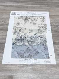 KKP4193-D301-133 جاكار تشيفون مقصوص[Textile / Fabric] Uni Textile (Komon Kobo) صور إضافية