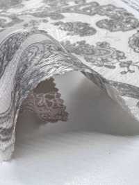 KKP4193-D301-151 شيفون جاكار مقصوص[نسيج / قماش] Uni Textile (Komon Kobo) صور إضافية