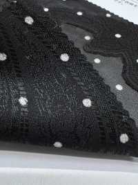KKP4193-D301-73 جاكارد شيفون مقصوص[نسيج / قماش] Uni Textile (Komon Kobo) صور إضافية