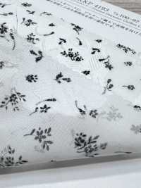 KKP4193-D100-97 جاكار مقصوص من الشيفون[نسيج / قماش] Uni Textile (Komon Kobo) صور إضافية