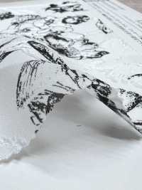 KKP4193-D100-98 شيفون جاكار مقصوص[نسيج / قماش] Uni Textile (Komon Kobo) صور إضافية