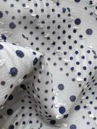 KKP4193-D312-62 شيفون جاكار مقصوص[نسيج / قماش] Uni Textile (Komon Kobo) صور إضافية