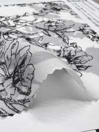 KKP5603-58-DHM-76 لاون مغزول عريض العرض[نسيج / قماش] Uni Textile (Komon Kobo) صور إضافية