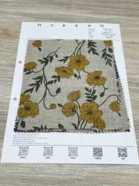 7026-1700-1 100% كتان شيتينغ بوبي الجيل الرابع[Textile / Fabric] HOKKOH صور إضافية