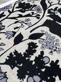 7026-1710-1 CL شيتينغ بنقشة زهور ظلية[Textile / Fabric] HOKKOH صور إضافية