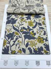 7026-1710-1 CL شيتينغ بنقشة زهور ظلية[Textile / Fabric] HOKKOH صور إضافية