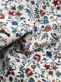 4026-1755-2 21W كوردروي مع زهور وطيور صغيرة[Textile / Fabric] HOKKOH صور إضافية