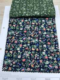 4026-1755-2 21W كوردروي مع زهور وطيور صغيرة[Textile / Fabric] HOKKOH صور إضافية