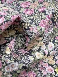 7026-1600-1 عدد الخيوط 80/240 طباعة زهور صغيرة تغطي كامل القماش[Textile / Fabric] HOKKOH صور إضافية