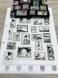1026-1620-3 لاون 60s مؤطر Ukiyo-e[Textile / Fabric] HOKKOH صور إضافية