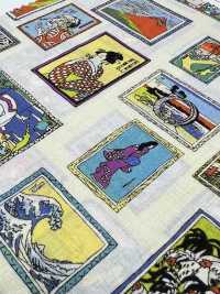 1026-1620-3 لاون 60s مؤطر Ukiyo-e[Textile / Fabric] HOKKOH صور إضافية