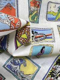 1026-1620-3 لاون 60s مؤطر Ukiyo-e[Textile / Fabric] HOKKOH صور إضافية