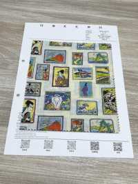 1026-1620-3 لاون 60s مؤطر Ukiyo-e[Textile / Fabric] HOKKOH صور إضافية