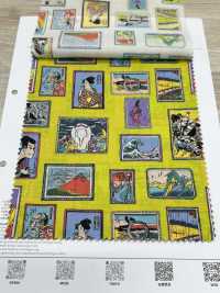 1026-1620-3 لاون 60s مؤطر Ukiyo-e[Textile / Fabric] HOKKOH صور إضافية