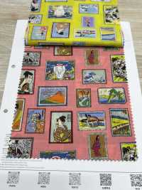 1026-1620-3 لاون 60s مؤطر Ukiyo-e[Textile / Fabric] HOKKOH صور إضافية