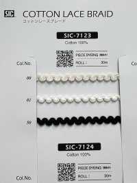 SIC-7123 جديلة دانتيل قطنية[الأشرطة، والأشرطة القماشية، والحبال] SHINDO(SIC) صور إضافية