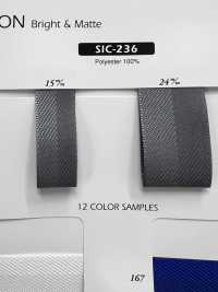SIC-236 شريط تويل (لامع ومطفأ)[الأشرطة، والأشرطة القماشية، والحبال] SHINDO(SIC) صور إضافية