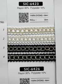 SIC-6423 جديلة لامي من الرايون[الأشرطة، والأشرطة القماشية، والحبال] SHINDO(SIC) صور إضافية