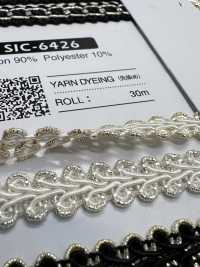 SIC-6426 ضفيرة لاميه رايون[Ribbons, Tapes, And Cords] SHINDO(SIC) صور إضافية