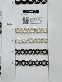 SIC-6425 جديلة رايون لاميه[الأشرطة، والأشرطة القماشية، والحبال] SHINDO(SIC) صور إضافية