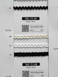 SIC-7124 ضفيرة دانتيل قطنية[الأشرطة، والأشرطة القماشية، والحبال] SHINDO(SIC) صور إضافية