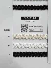 SIC-7128 ضفيرة دانتيل قطنية[الأشرطة، والأشرطة القماشية، والحبال] SHINDO(SIC) صور إضافية