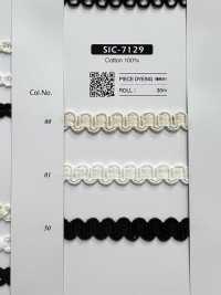 SIC-7129 ضفيرة دانتيل قطنية[الأشرطة، والأشرطة القماشية، والحبال] SHINDO(SIC) صور إضافية