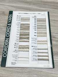 CL5 حبل من مواد طبيعية PART2 قطن-كتان 3 حبل للحقائب 6.0mm[Ribbons, Tapes, And Cords] Cordon صور إضافية