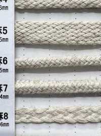 CL6 حبل من مواد طبيعية PART2 قطن/كتان 6 حبل دائري مع قلب 3.5mm[الأشرطة، والأشرطة القماشية، والحبال] كوردون صور إضافية