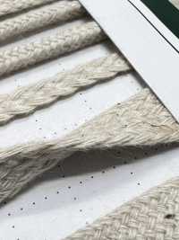 CL9 حبل من مواد طبيعية PART2 من القطن والكتان حبل شد 13.0mm[Ribbons, Tapes, And Cords] Cordon صور إضافية