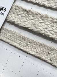 CL10 حبل من مواد طبيعية PART2 قطن-كتان 10 خيط أكياس 8.0mm[Ribbons, Tapes, And Cords] Cordon صور إضافية