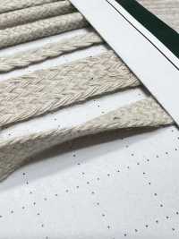 CL10 حبل من مواد طبيعية PART2 قطن-كتان 10 خيط أكياس 8.0mm[Ribbons, Tapes, And Cords] Cordon صور إضافية